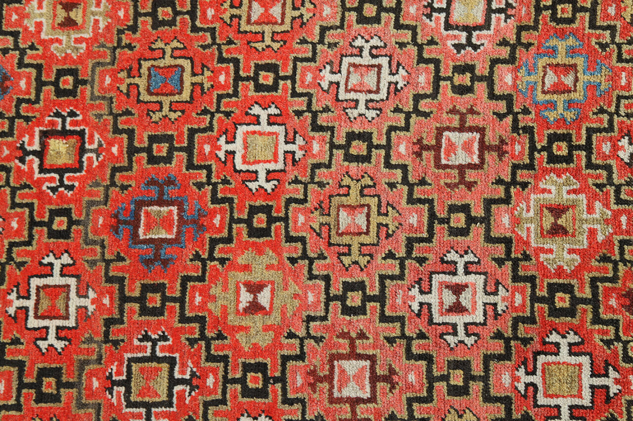 Authentic Antique Persian Malayer Rug | Hand-Knotted 412x112cm