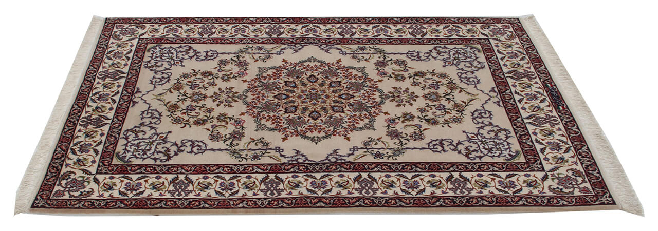 Persian Isfahan Silk & Wool Rug 165_110 cm