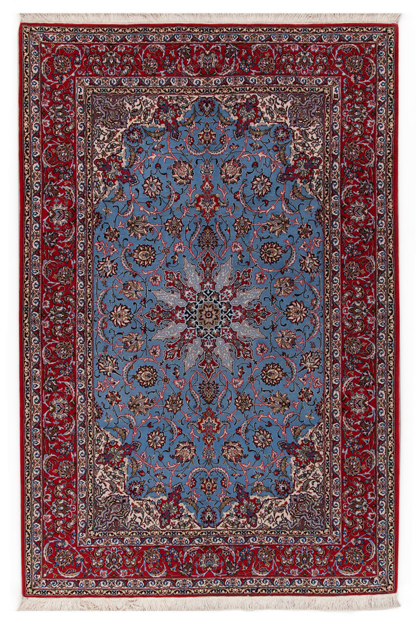Persian Isfahan Silk & Wool Rug 240_163 cm