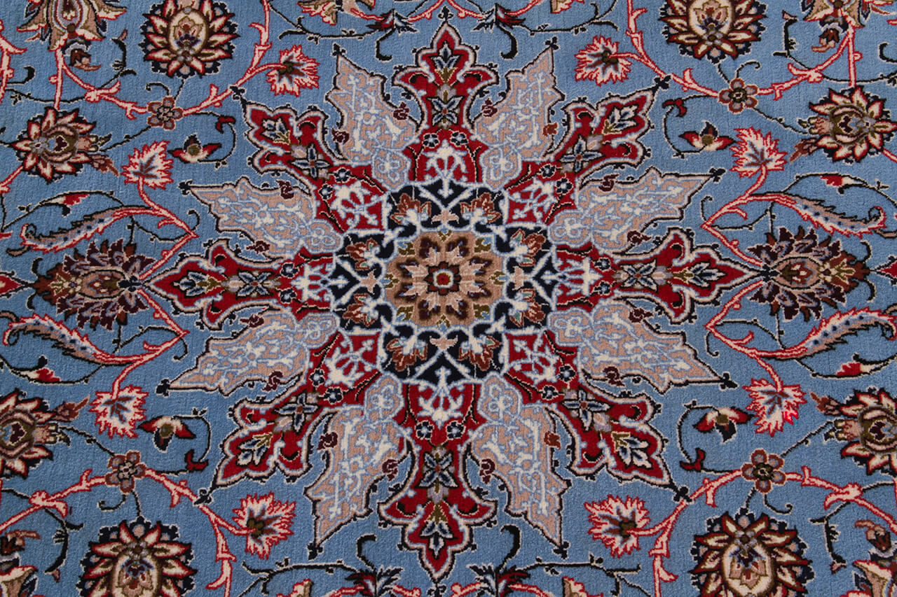 Persian Isfahan Silk & Wool Rug 240_163 cm