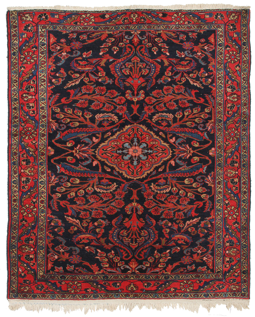 Tappeto Lillian Antico Persiano Autentico | Annodato a Mano 193x158cm