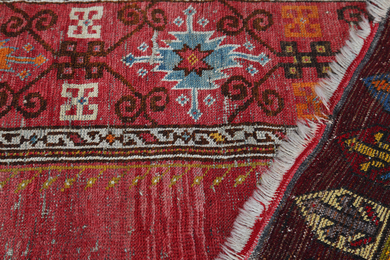 Authentic Antique Anatolian Rug | Hand-Knotted 180x105cm