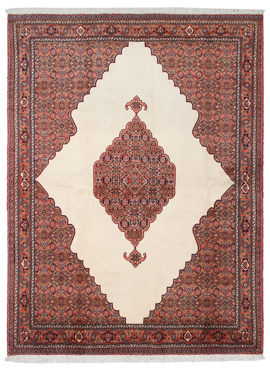Handmade Bidjar Wool Rug Red