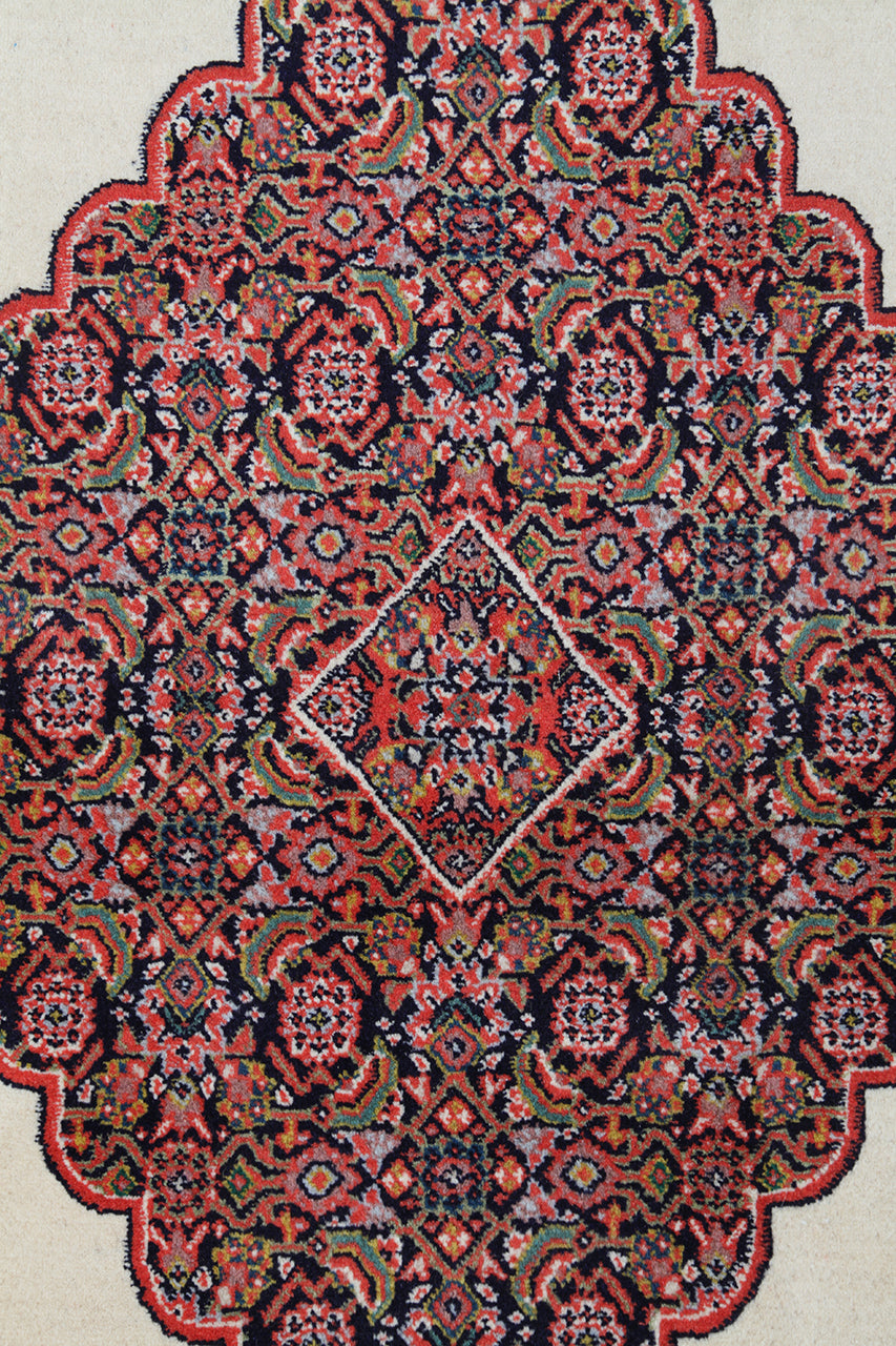 Handmade Bidjar Wool Rug Red