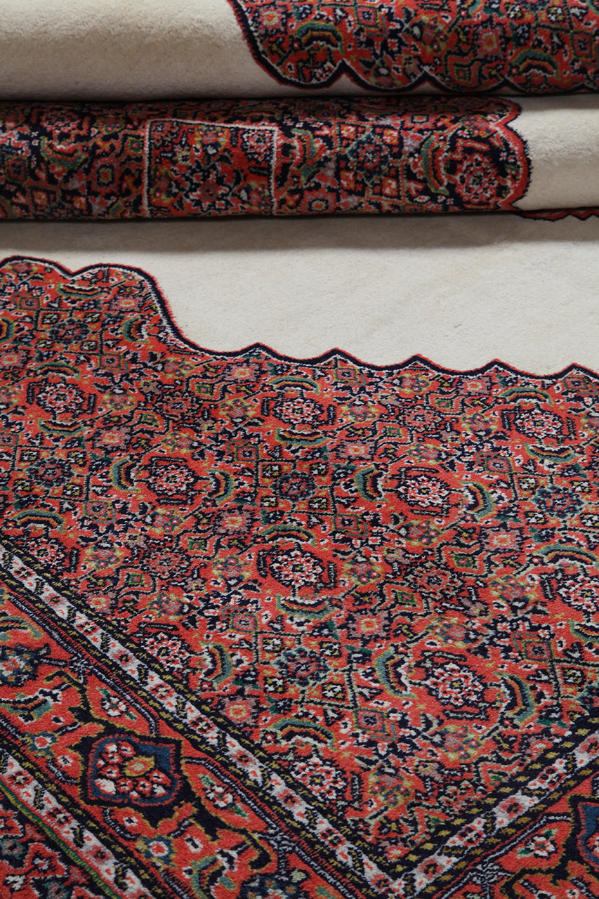 Handmade Bidjar Wool Rug Red