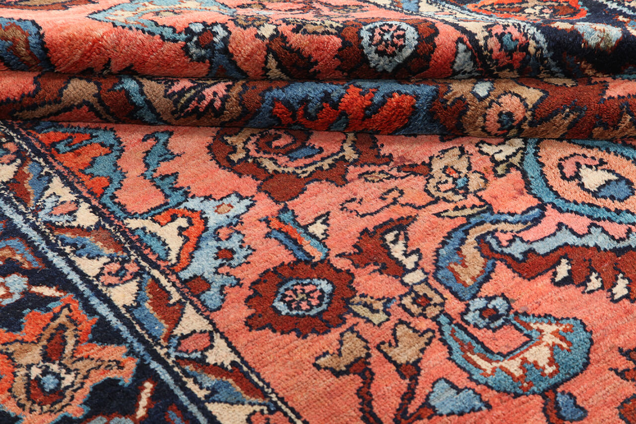 Tappeto Lillian Antico Persiano Autentico | Annodato a Mano 210x128cm