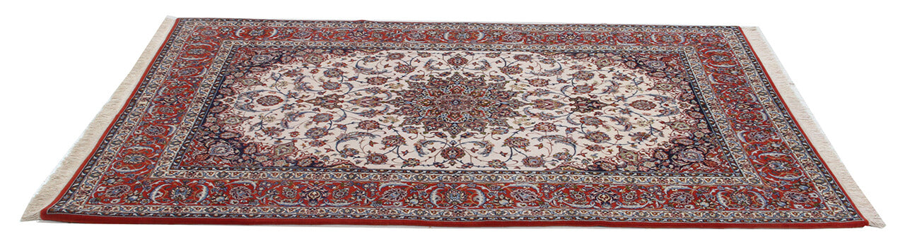 Tappeto Persiano ISFAHAN Seta/Lana 234x154cm