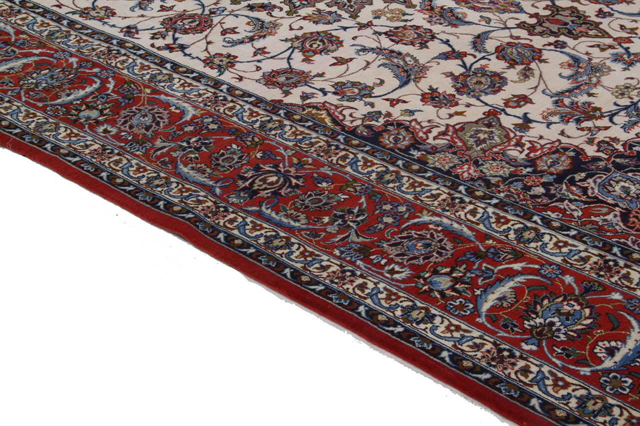 Tappeto Persiano ISFAHAN Seta/Lana 234x154cm