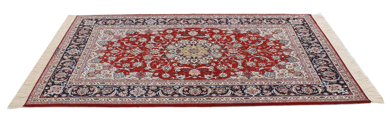 Persian Isfahan Silk & Wool Rug 238_160 cm