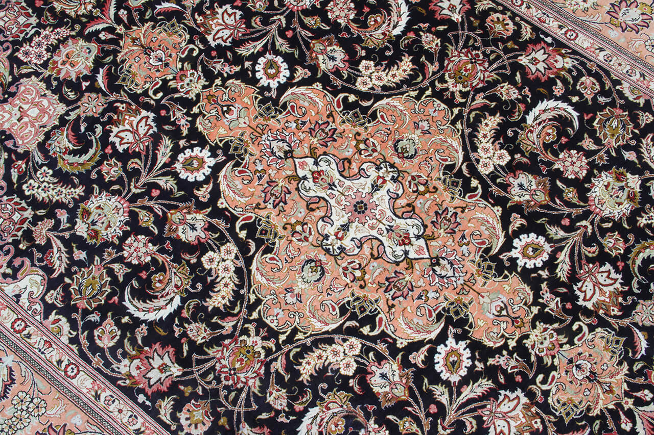 Persian Qum Silk Rug 200_137 cm
