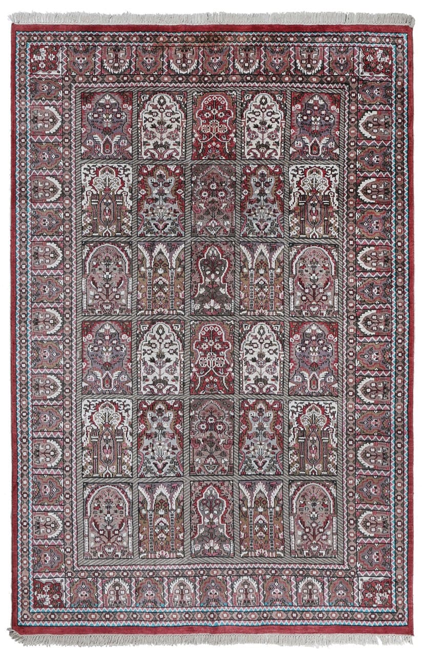 Tappeto Agra in Viscosa - Effetto Seta - Stile Orientale 317x215cm