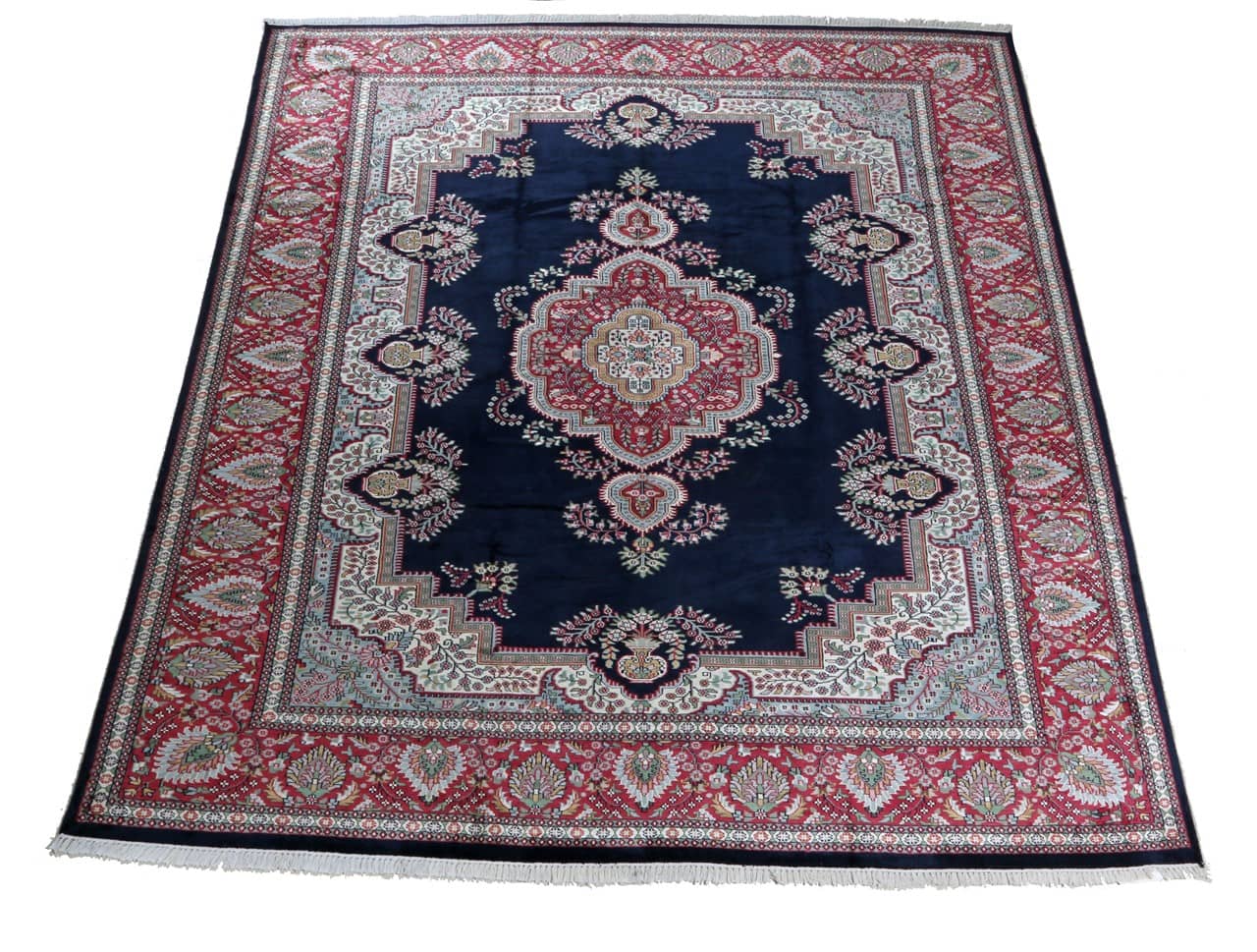 Tappeto Agra in Viscosa - Effetto Seta - Stile Orientale 306x245cm - CarpetLiving