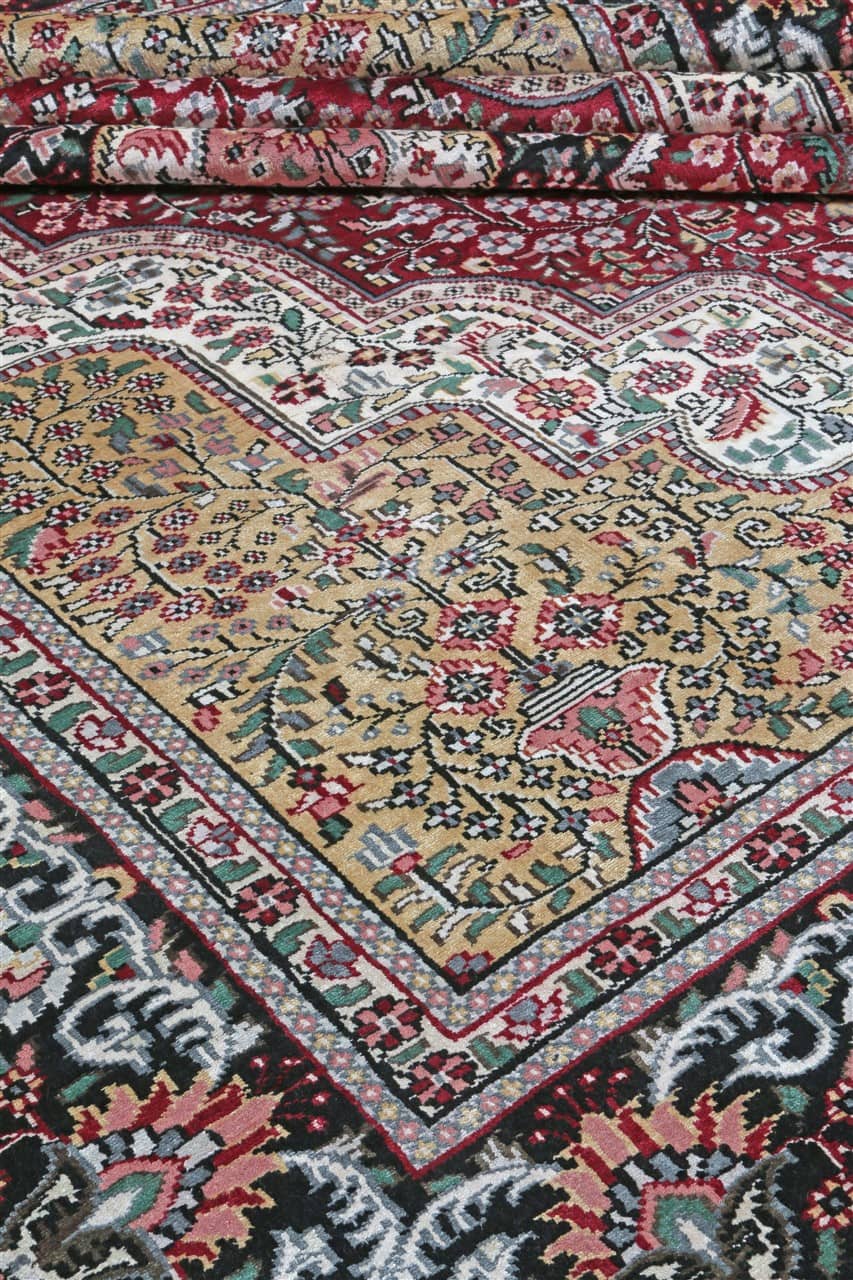 Tappeto Agra in Viscosa - Effetto Seta - Stile Orientale 317x238cm - CarpetLiving