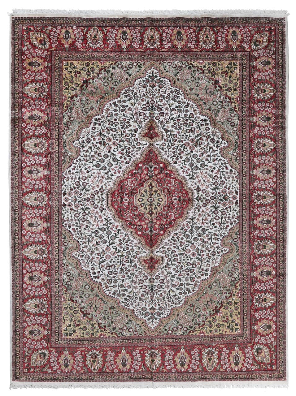 Tappeto Agra in Viscosa - Effetto Seta - Stile Orientale 321x237cm - CarpetLiving
