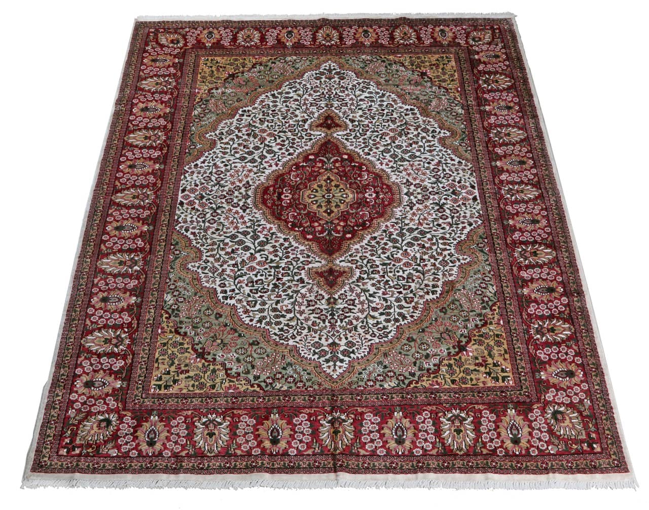 Tappeto Agra in Viscosa - Effetto Seta - Stile Orientale 321x237cm - CarpetLiving