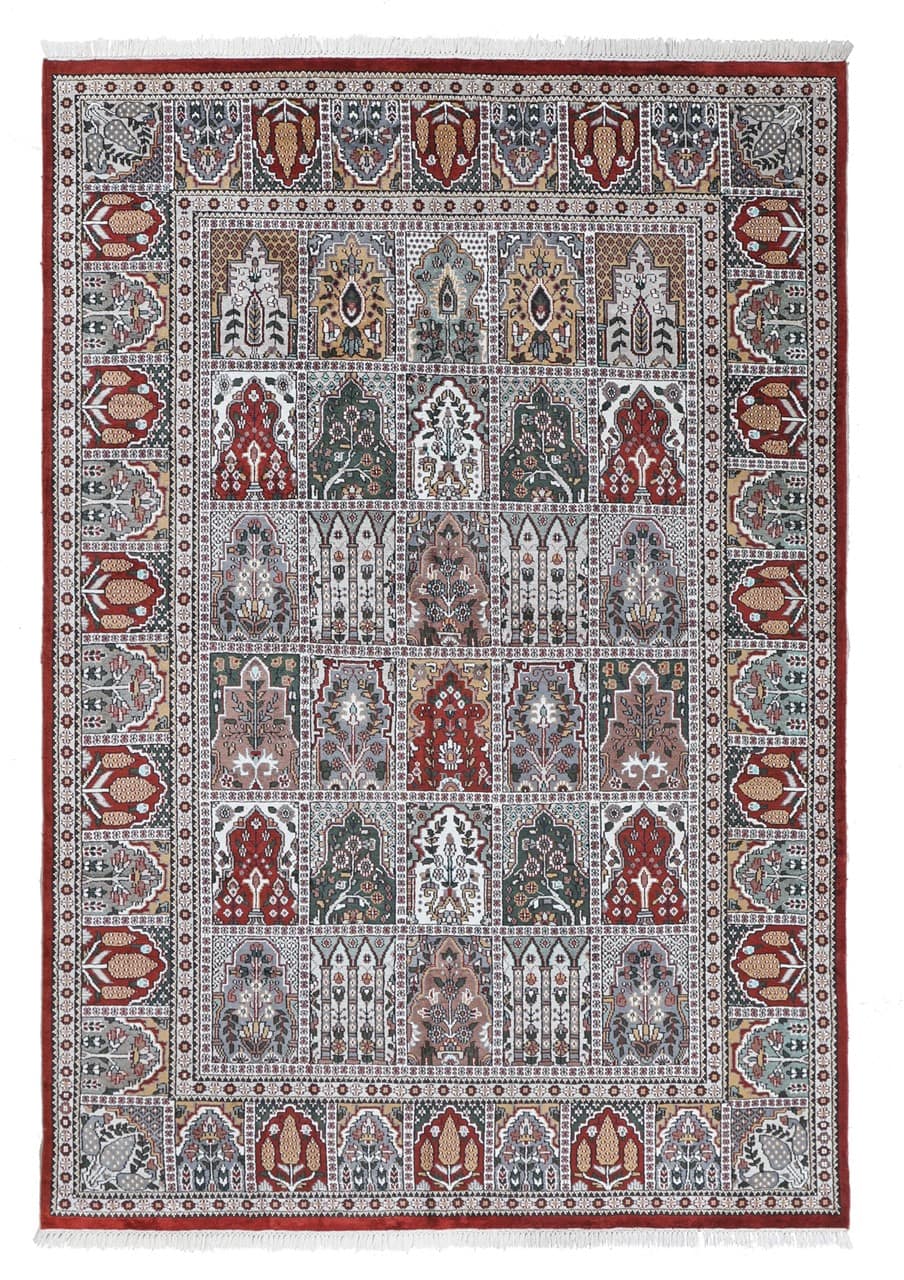 Tappeto Agra in Viscosa - Effetto Seta - Stile Orientale 310x213cm - CarpetLiving