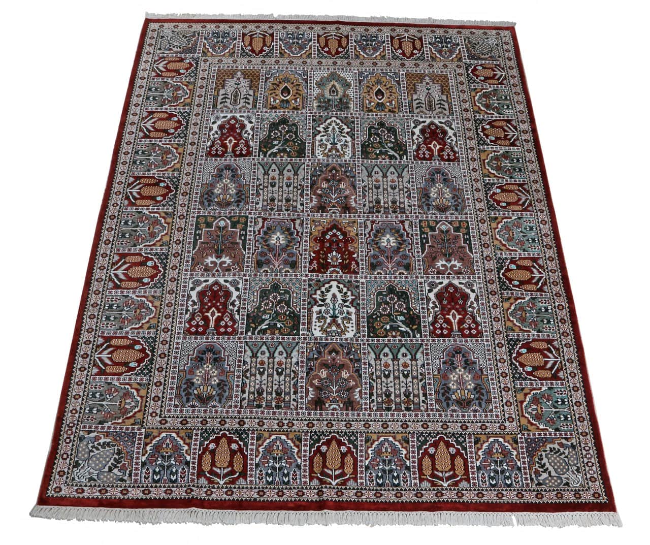 Tappeto Agra in Viscosa - Effetto Seta - Stile Orientale 310x213cm - CarpetLiving