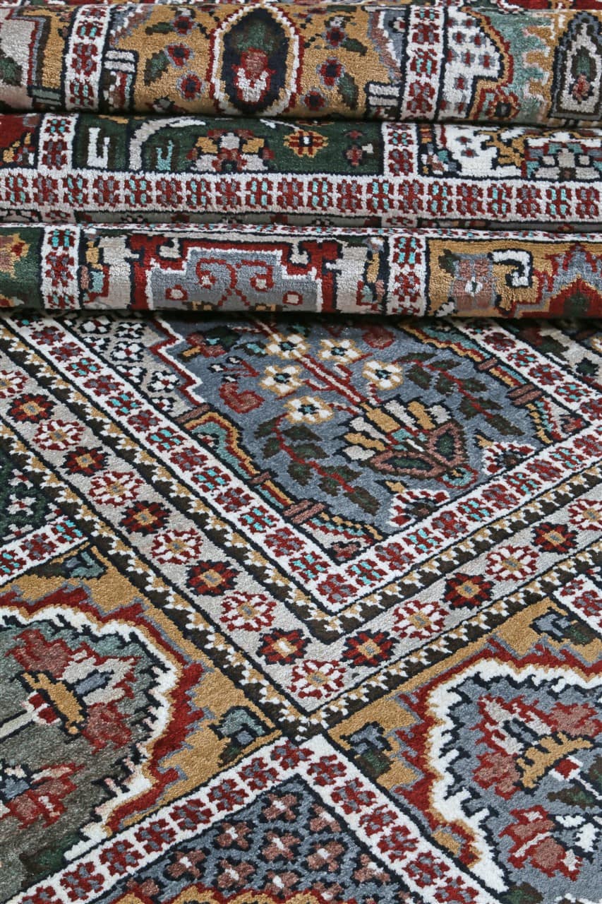 Tappeto Agra in Viscosa - Effetto Seta - Stile Orientale 310x213cm - CarpetLiving