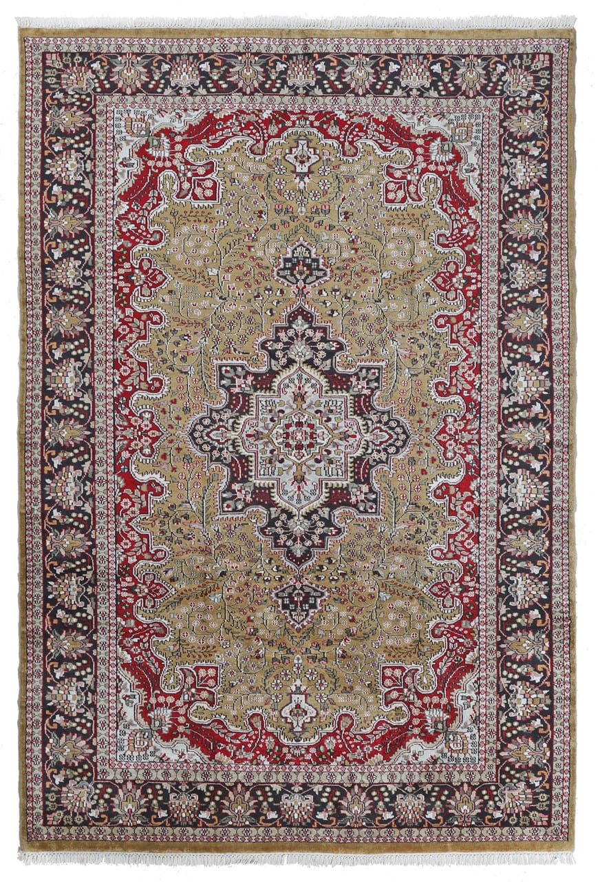 Tappeto Agra in Viscosa - Effetto Seta - Stile Orientale 316x210cm - CarpetLiving