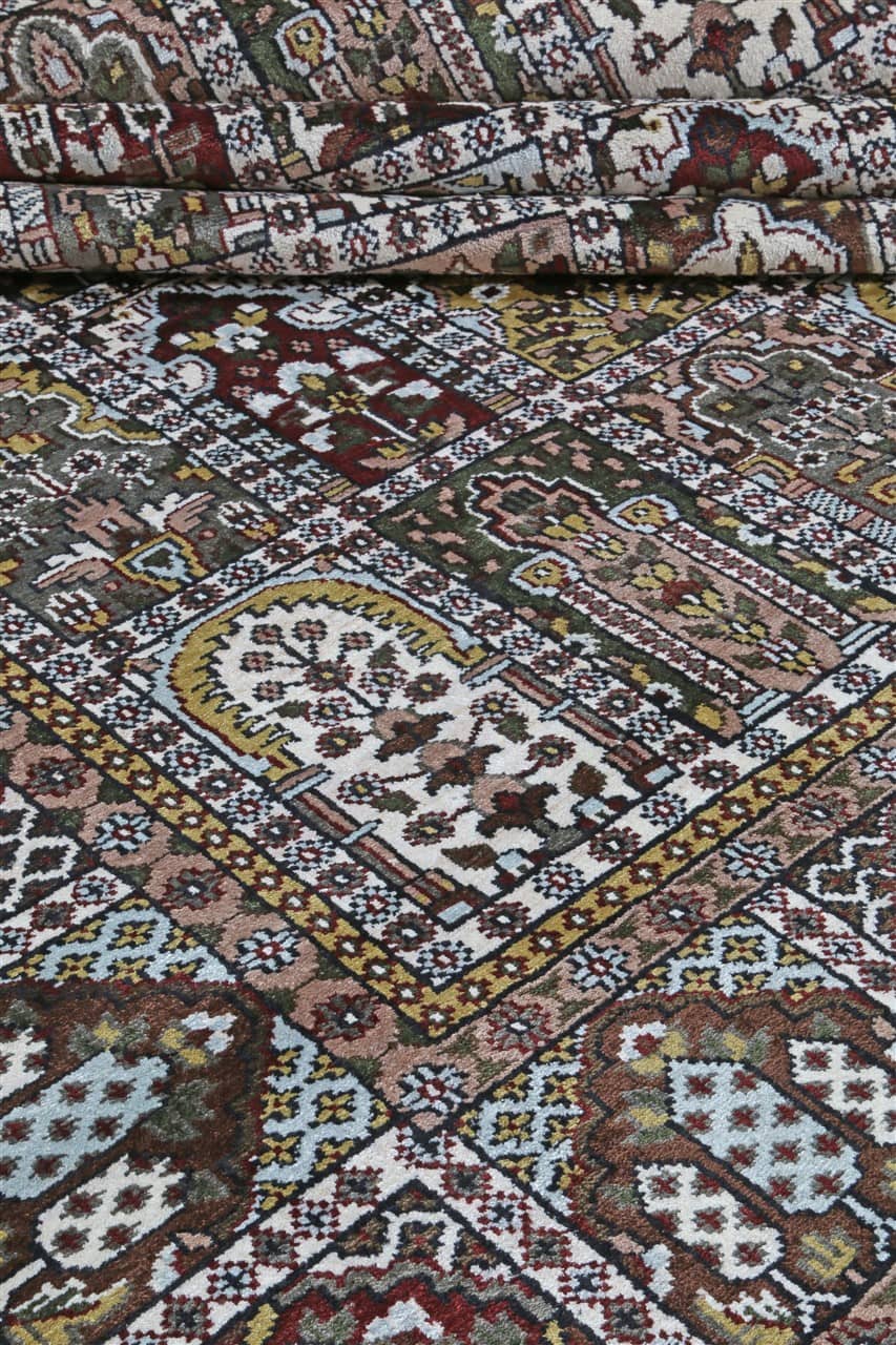 Tappeto Agra in Viscosa - Effetto Seta - Stile Orientale 296x213cm - CarpetLiving