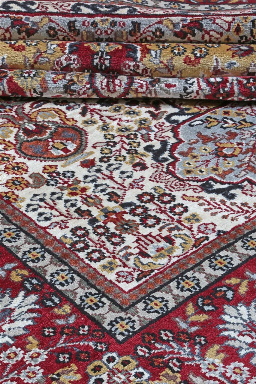 Tappeto Agra in Viscosa - Effetto Seta - Stile Orientale 328x211cm - CarpetLiving