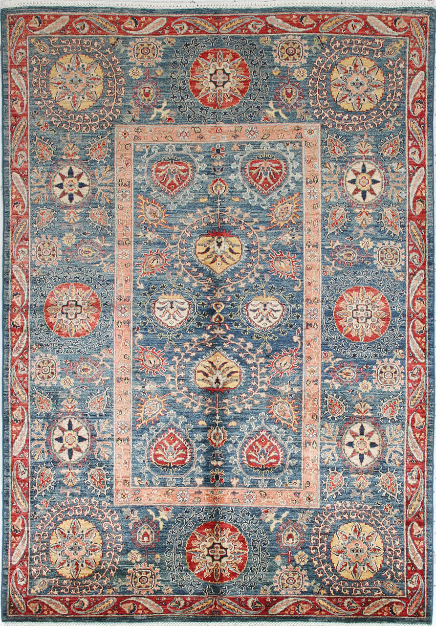 Handmade Ziegler Decorative Floral Rug, 243x167cm