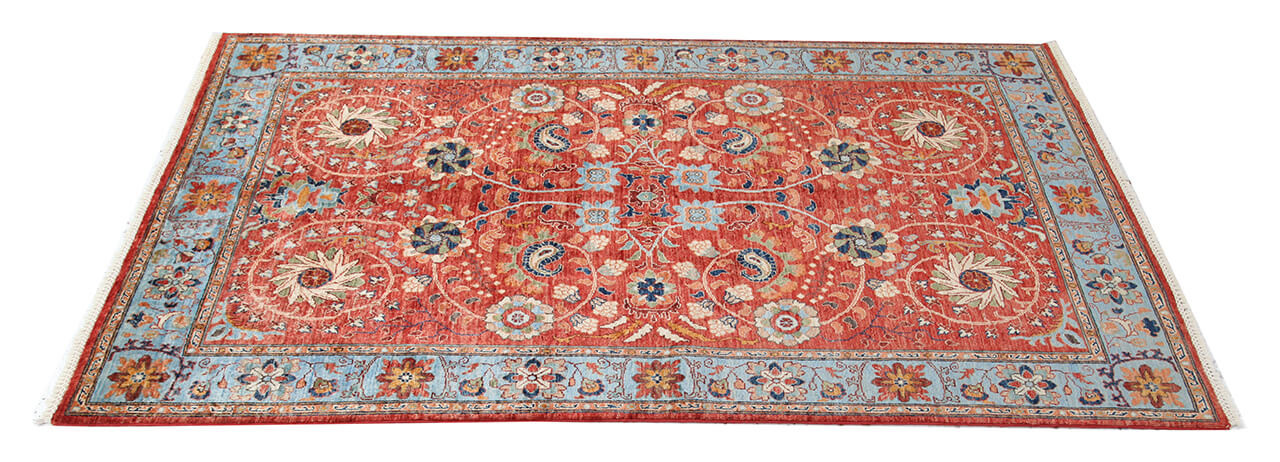 Tappeto Ziegler Decorativo floreale, fatto a mano 242x166cm