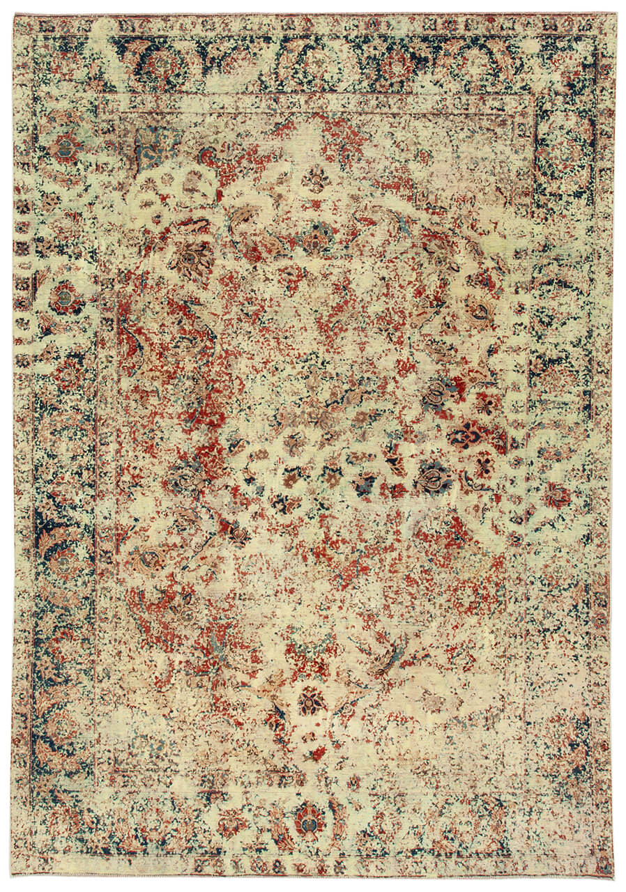 Handmade Authentic Vintage Oriental Rug, 293x204cm