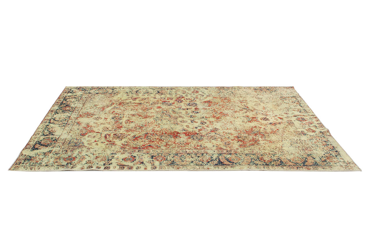 Handmade Authentic Vintage Oriental Rug, 293x204cm