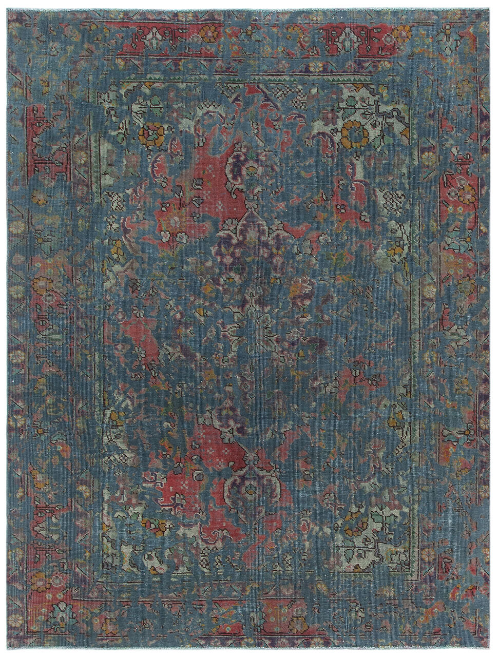 Handmade Authentic Vintage Oriental Rug, 189x142cm