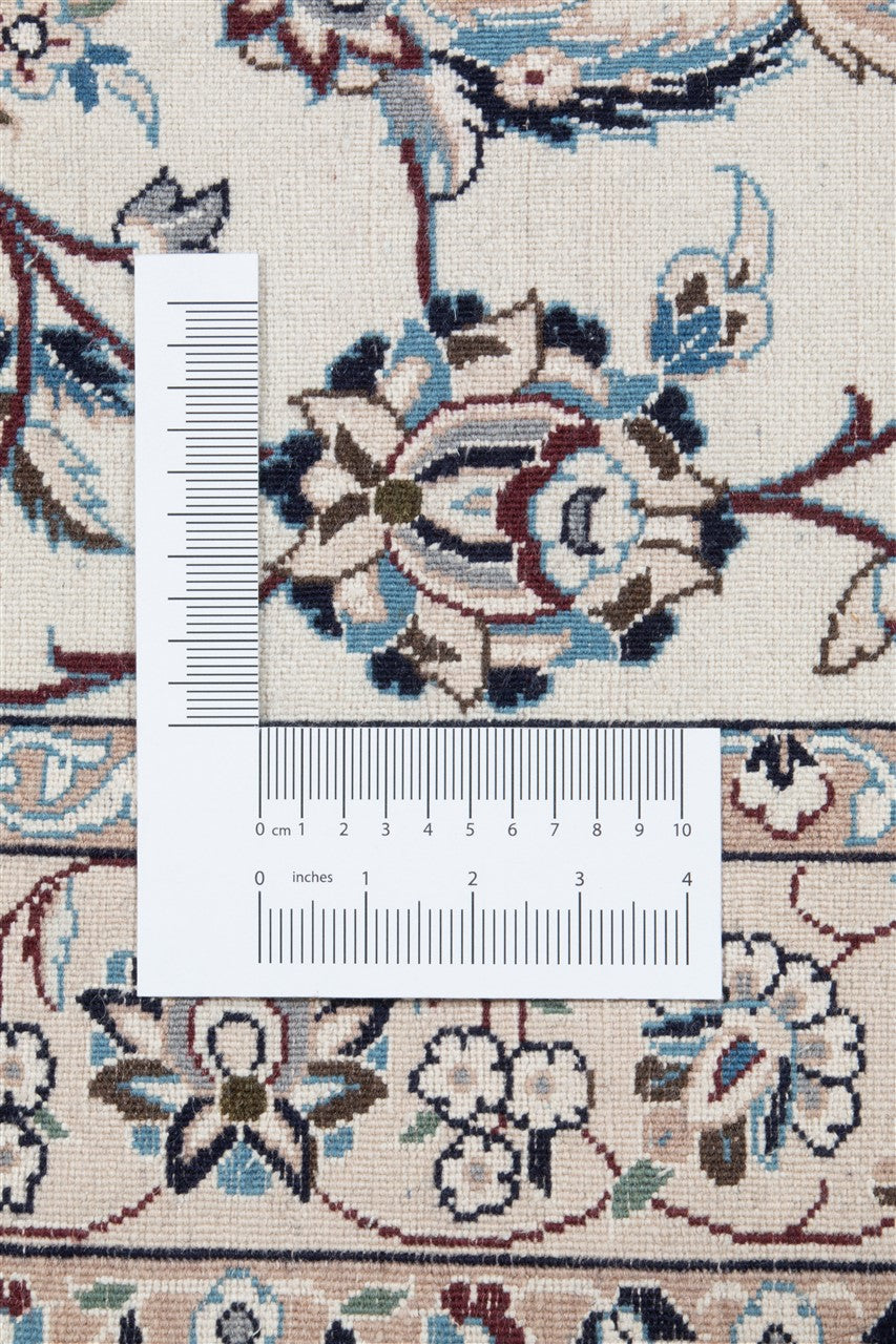 Fine Persian Nain Corner Rug 9La 120_120 cm