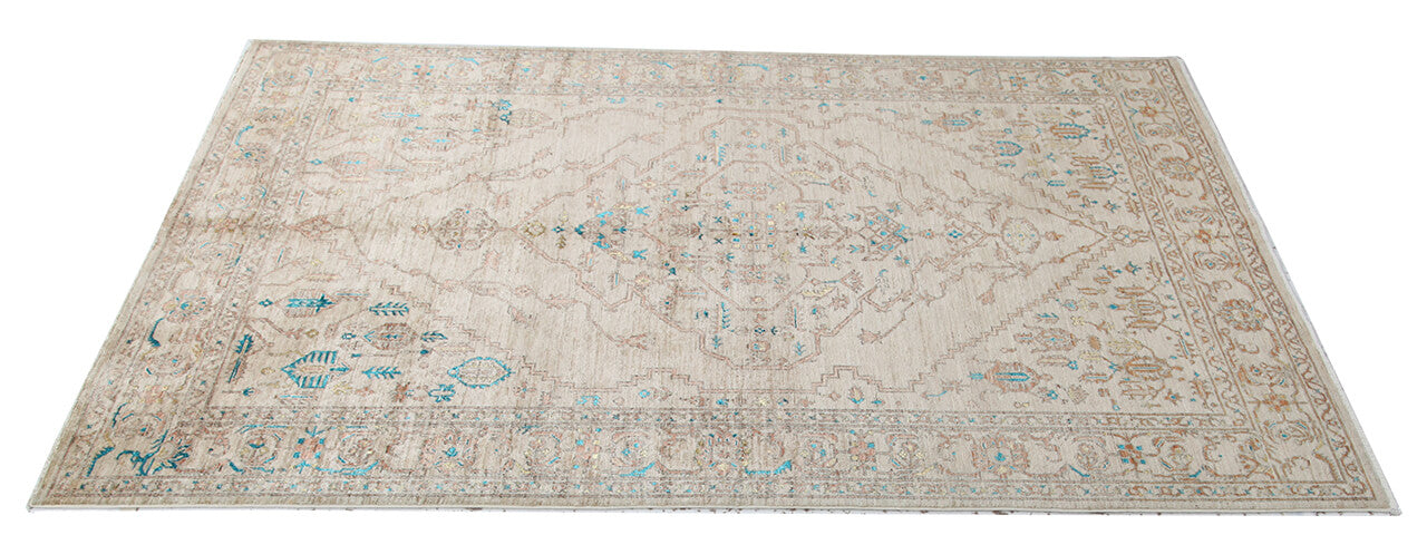 Handmade Ziegler Decorative Floral Rug, 238x175cm