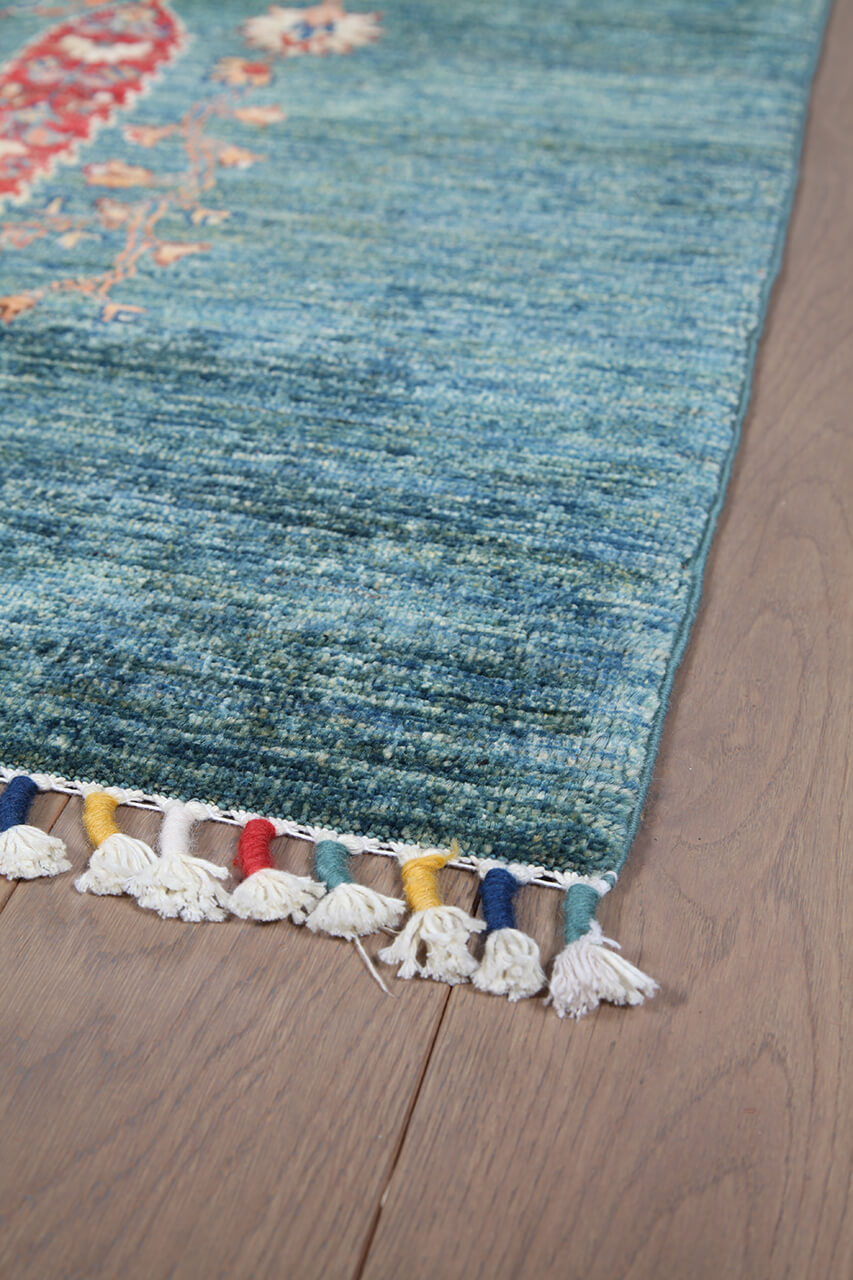 Handmade Ziegler Decorative Floral Rug, 242x170cm