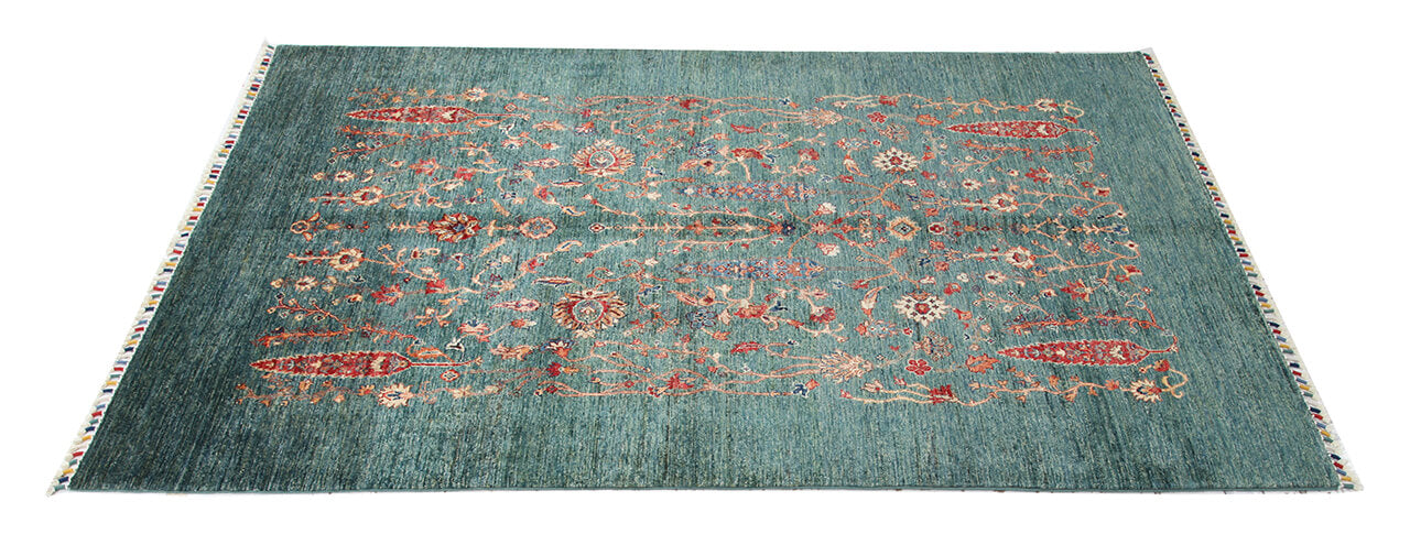 Handmade Ziegler Decorative Floral Rug, 242x170cm