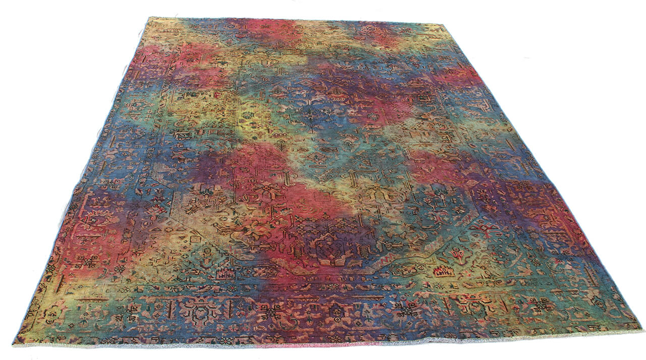 Handmade Authentic Vintage Oriental Rug, 285x194cm
