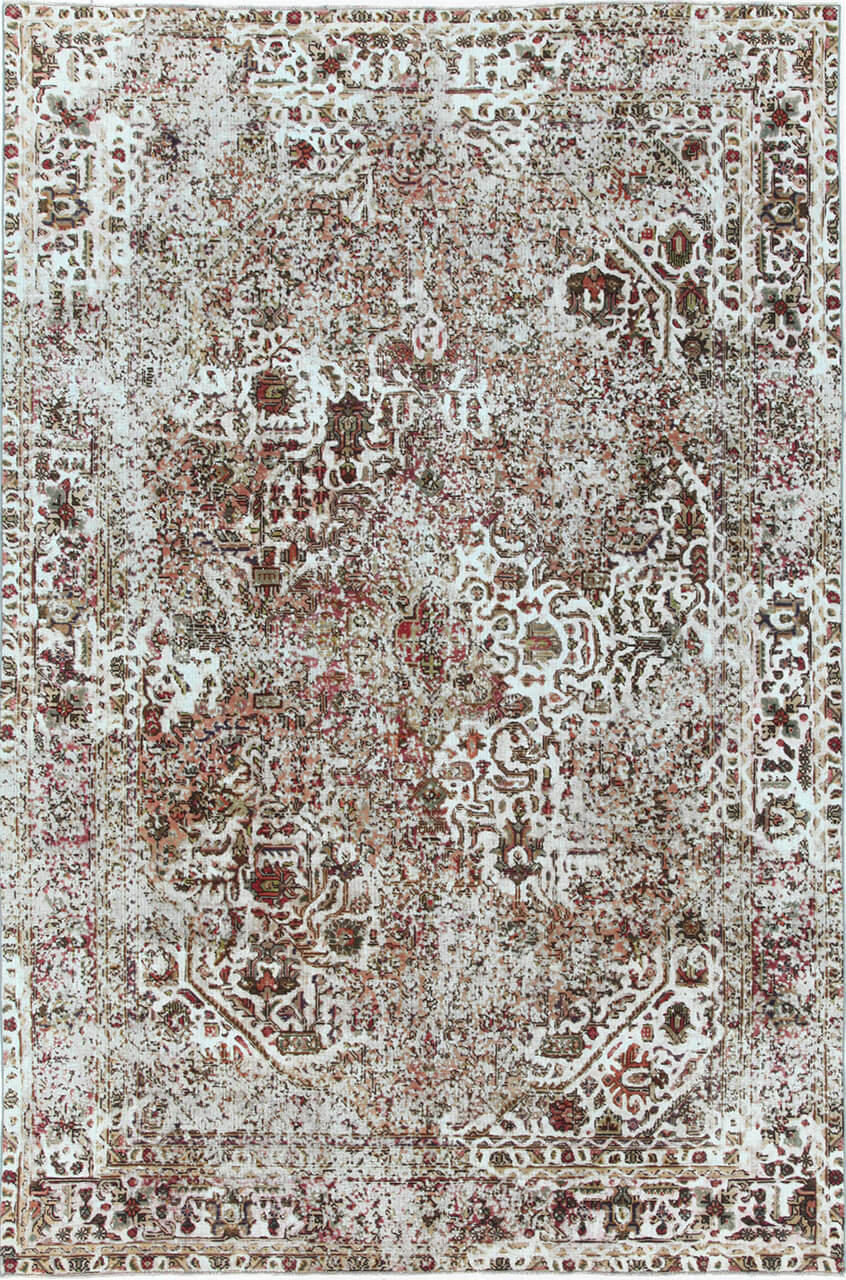 Handmade Authentic Vintage Oriental Rug, 282x178cm