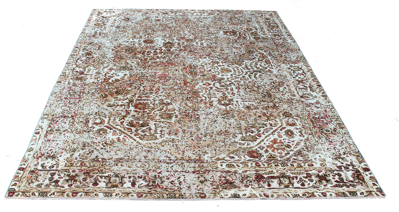 Handmade Authentic Vintage Oriental Rug, 282x178cm