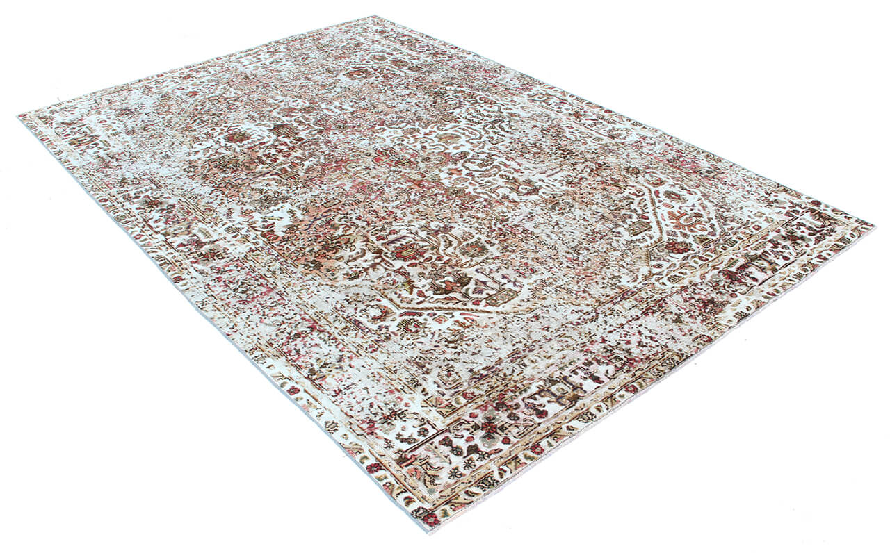 Handmade Authentic Vintage Oriental Rug, 282x178cm