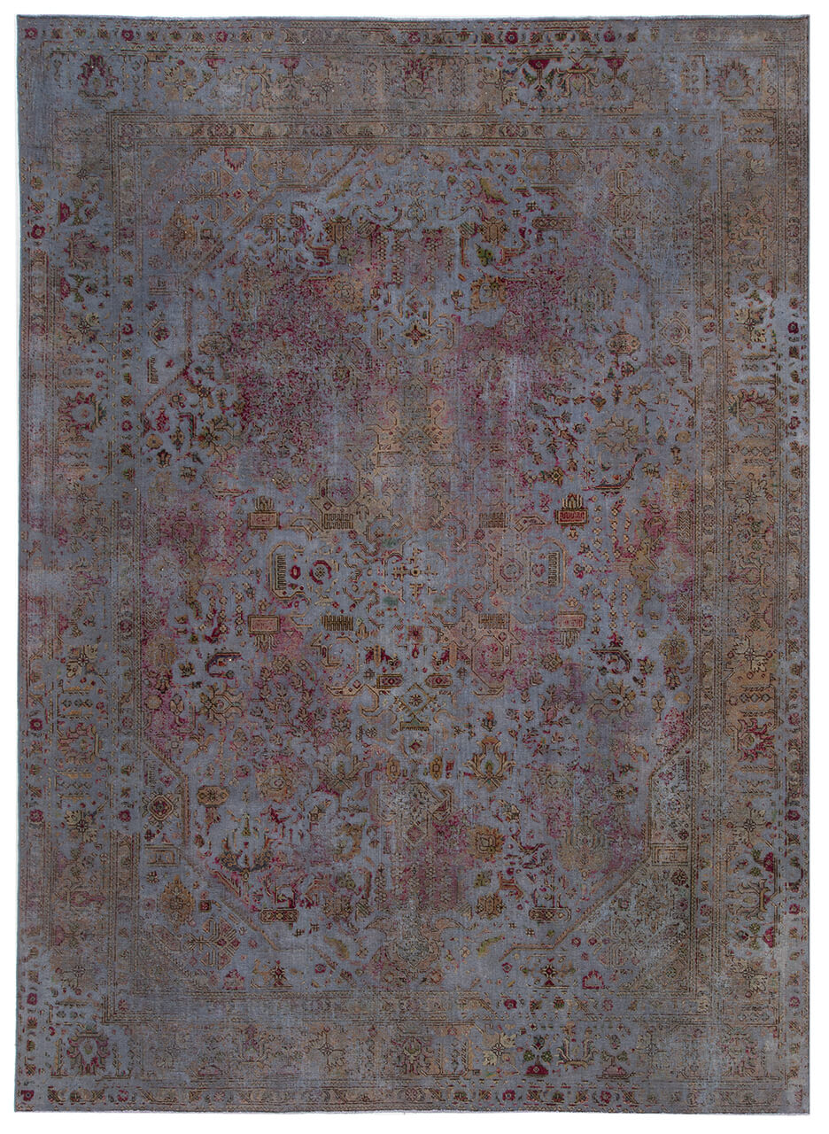 Handmade Authentic Vintage Oriental Rug, 337x241cm