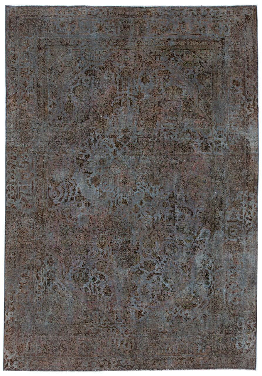 Handmade Authentic Vintage Oriental Rug, 290x202cm