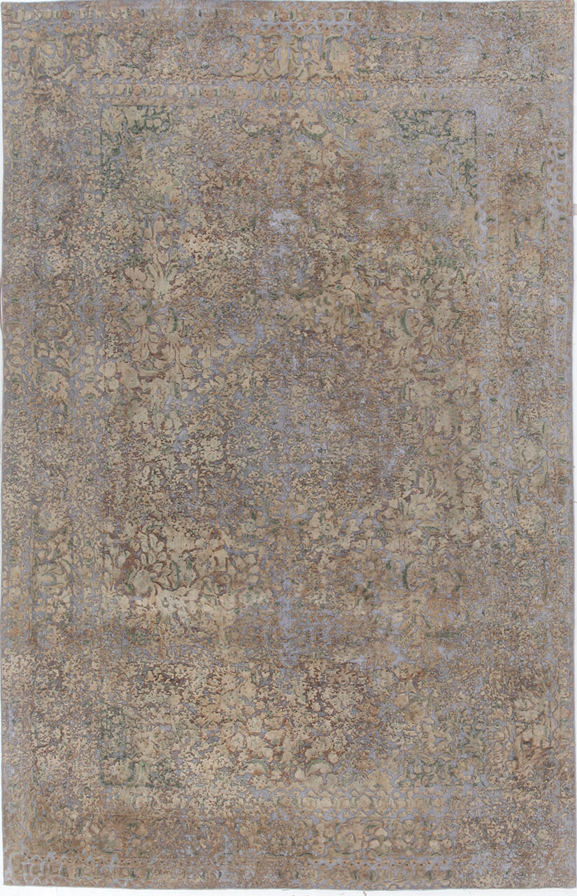 Handmade Authentic Vintage Oriental Rug, 310x197cm
