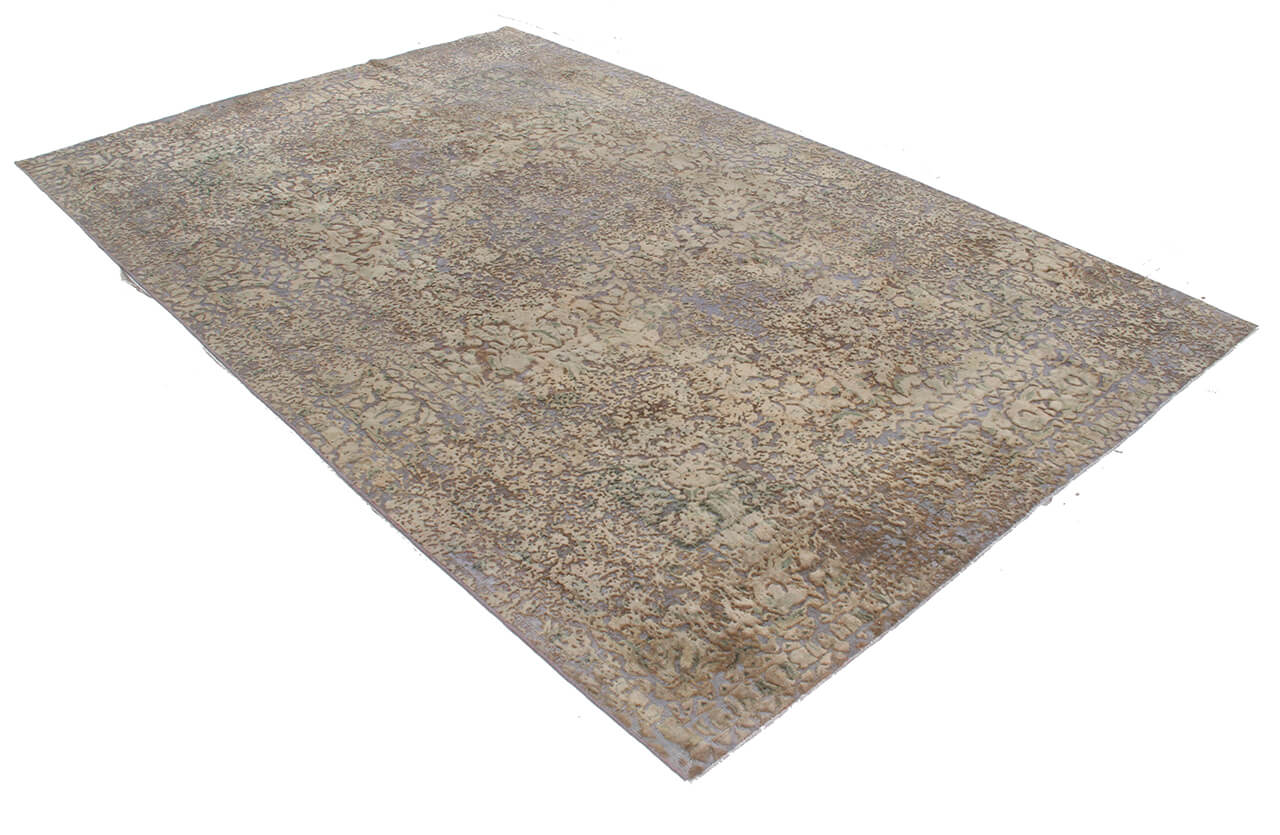 Handmade Authentic Vintage Oriental Rug, 310x197cm