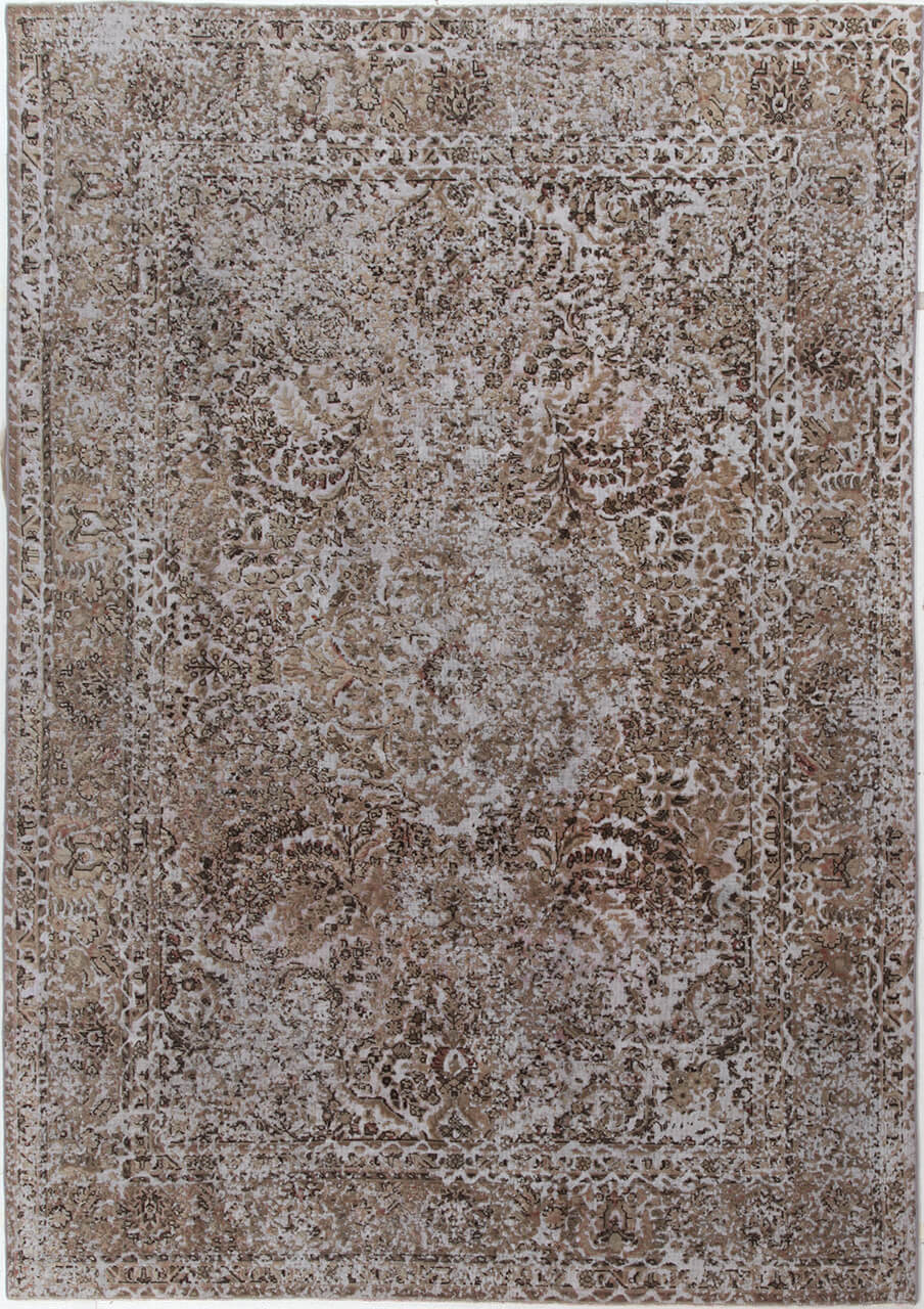 Handmade Authentic Vintage Oriental Rug, 286x198cm