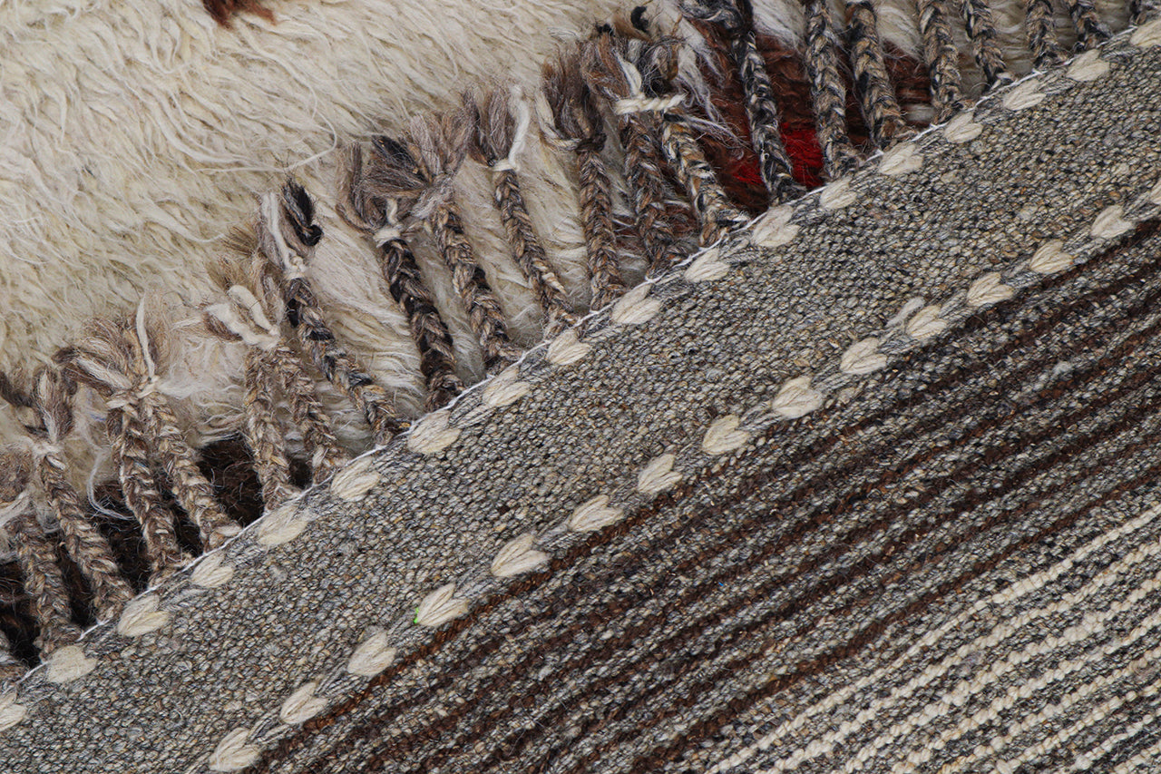 Navajo Berber style carpet multi, handmade 300x250cm