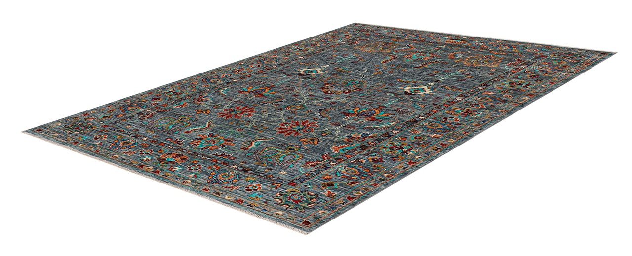 Handmade Ziegler Decorative Floral Rug, 196x128cm