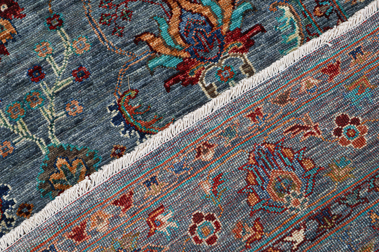 Handmade Ziegler Decorative Floral Rug, 196x128cm