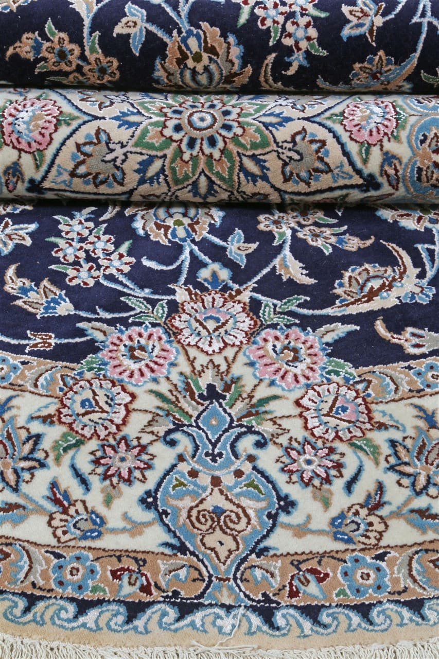 Fine Persian Nain Rug 9La 206_206 cm