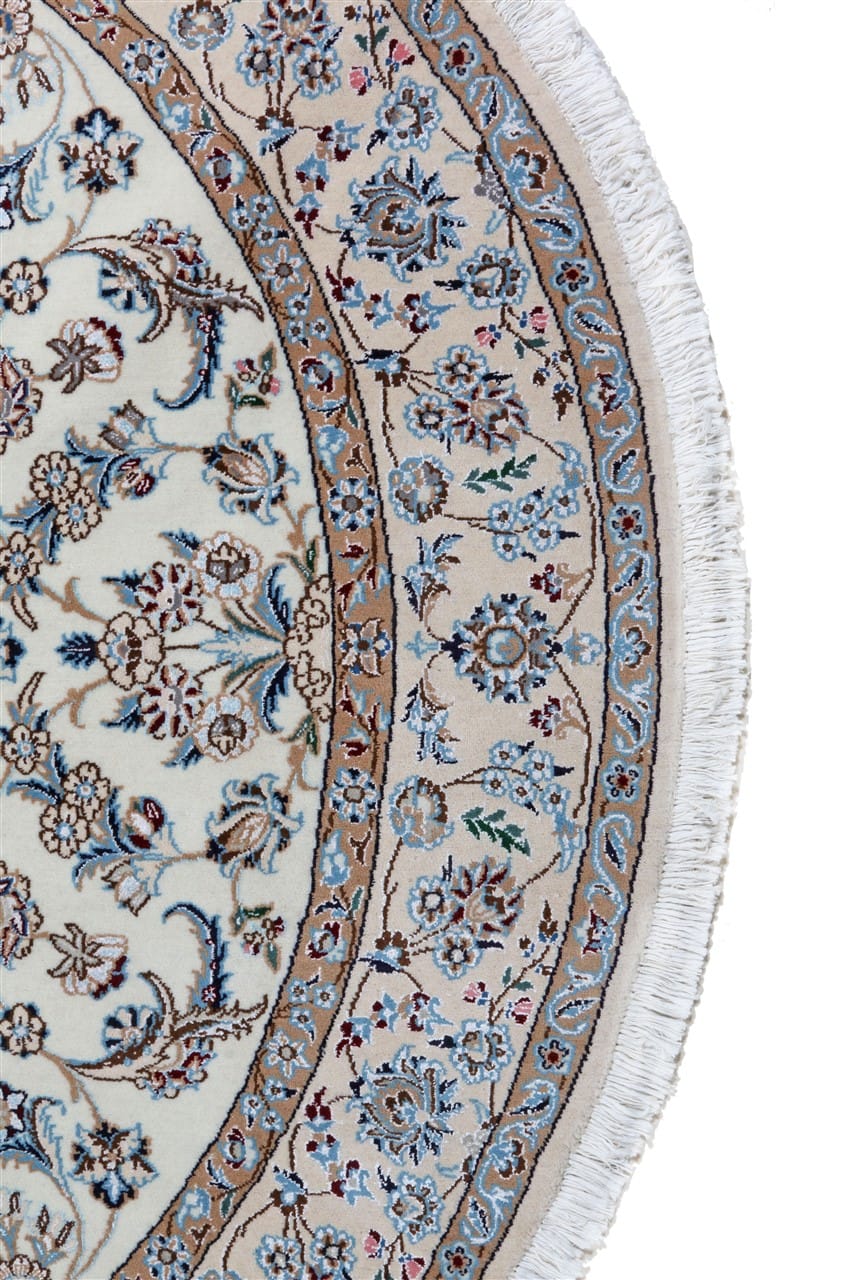 Fine Persian Nain Rug 9La 205_205 cm