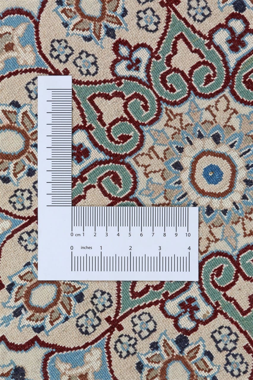 Fine Persian Nain Rug 9La 203_203 cm