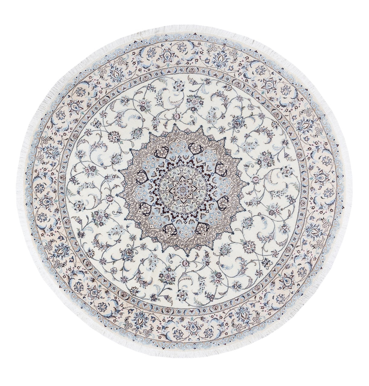 Fine Persian Nain Rug 9La 200_200 cm